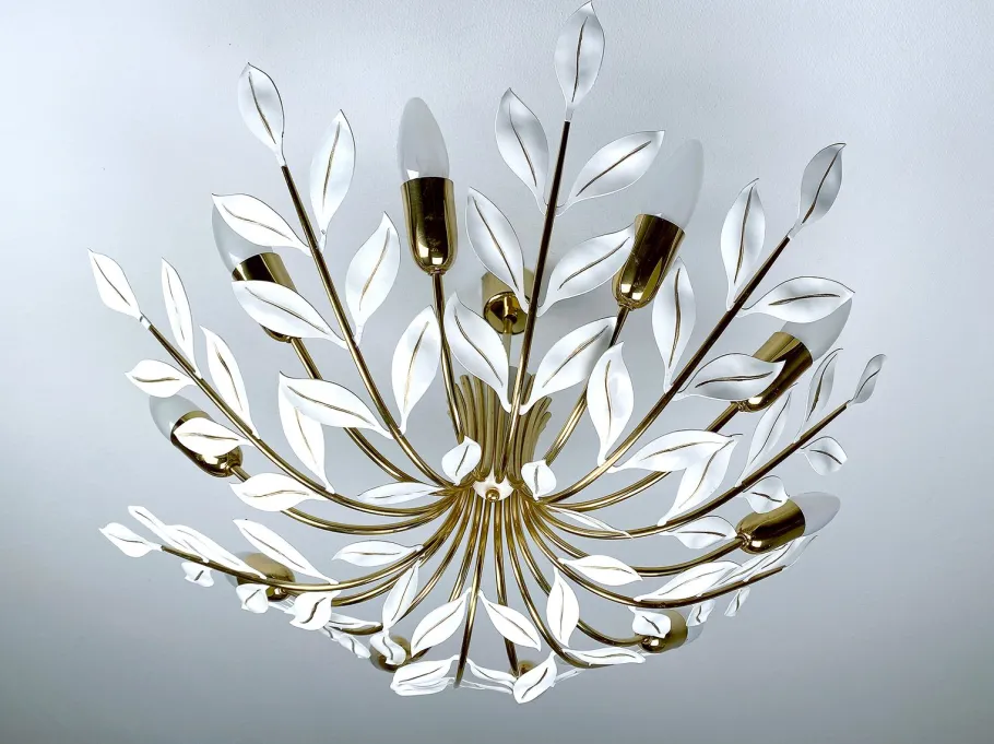 Clearance Pamono Mid-Century Modern Pendant Light from Vereinigte Werstaetten, 1950s