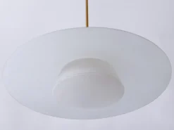 New Pamono Mid-Century Modern Pendant Lamp by Wolfgang Tümpel for Doria, Germany, 1950s