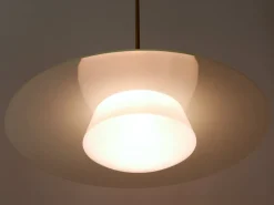 New Pamono Mid-Century Modern Pendant Lamp by Wolfgang Tümpel for Doria, Germany, 1950s