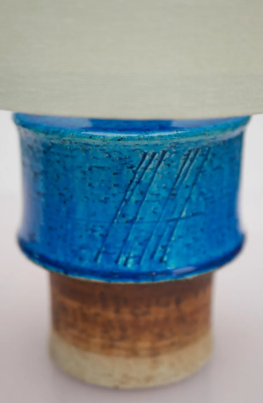 Outlet Pamono Mid-Century Modern Pottery Lamp Base by Inger Persson for Rörstrand, 1960s, Set of 2