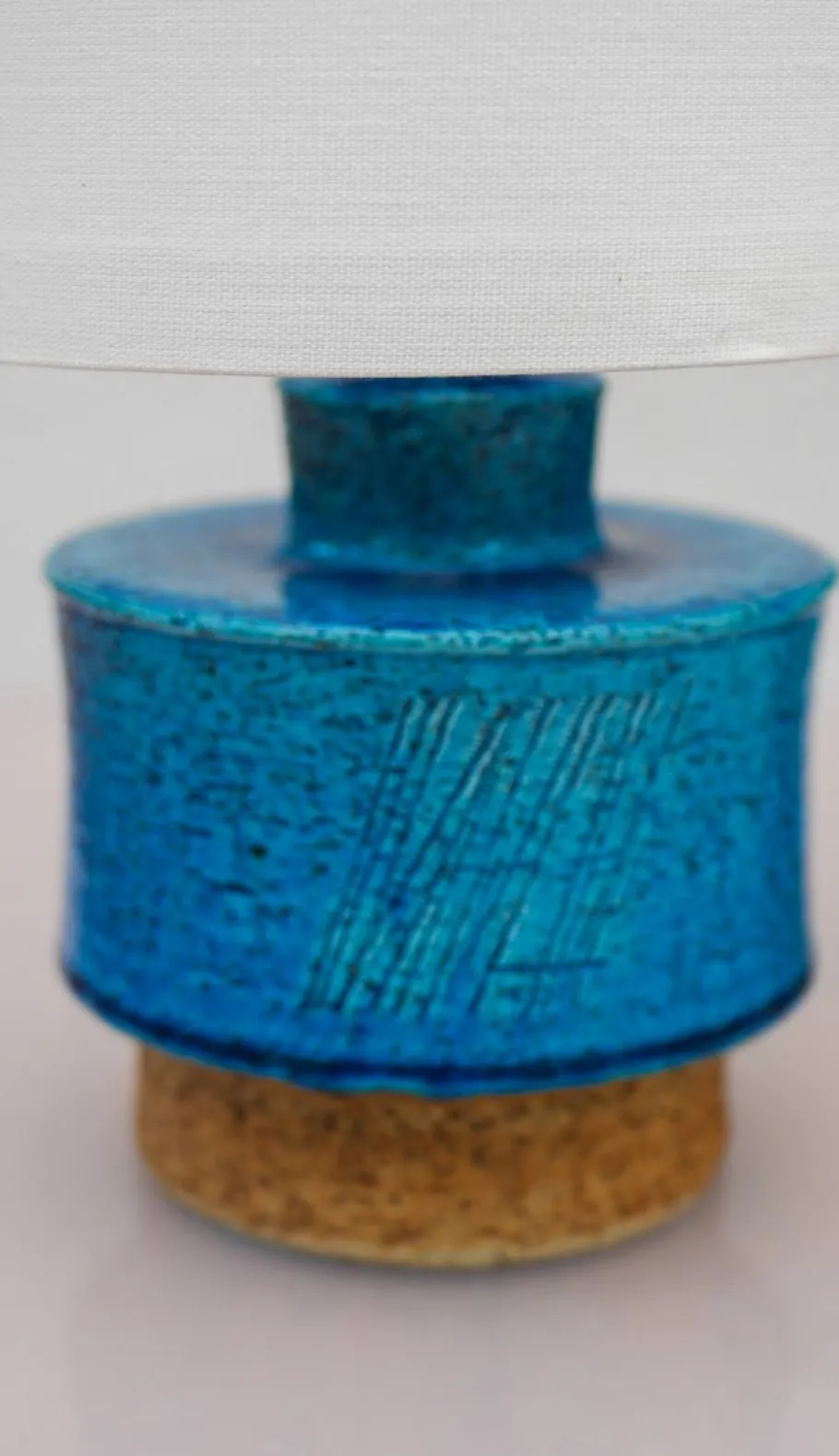 Outlet Pamono Mid-Century Modern Pottery Lamp Base by Inger Persson for Rörstrand, 1960s, Set of 2