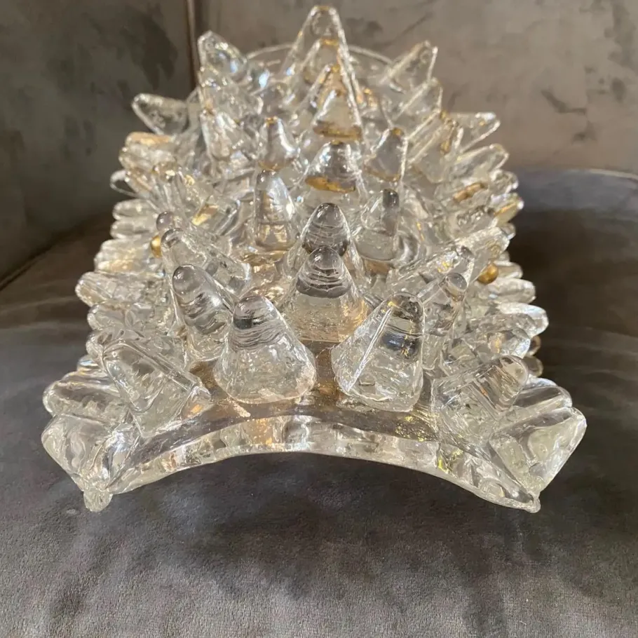 Hot Pamono Mid-Century Modern Rostrato Murano Glass Wall Sconces, 1980s, Set of 2