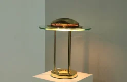Outlet Pamono Mid-Century Modern Saturn Lamp attributed to Robert Sonneman for George Kovacs, 1980s