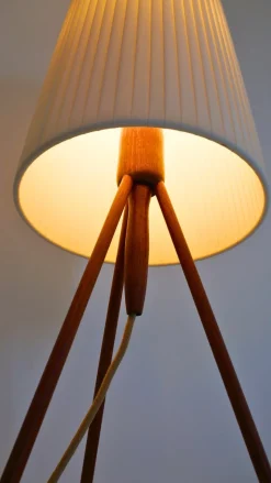 Best Pamono Mid-Century Modern Scandinavian Three-Legged Floor Lamp in Teak, 1960s