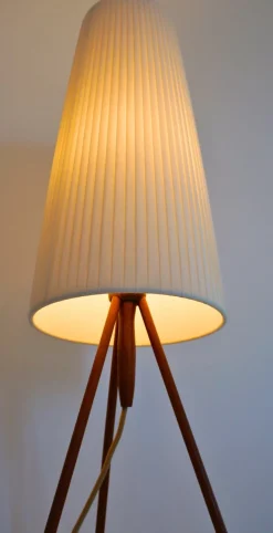Best Pamono Mid-Century Modern Scandinavian Three-Legged Floor Lamp in Teak, 1960s