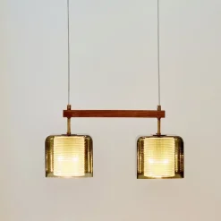 Clearance Pamono Mid-Century Modern Scandinavian Glass Pendant by Carl Fagerlund for Orrefors, 1960s