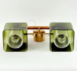 Clearance Pamono Mid-Century Modern Scandinavian Glass Pendant by Carl Fagerlund for Orrefors, 1960s