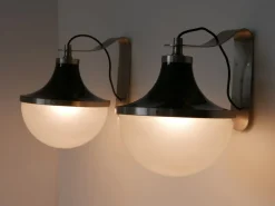 New Pamono Mid-Century Modern Sconces by Sergio Mazza for Artemide, 1960s, Set of 2