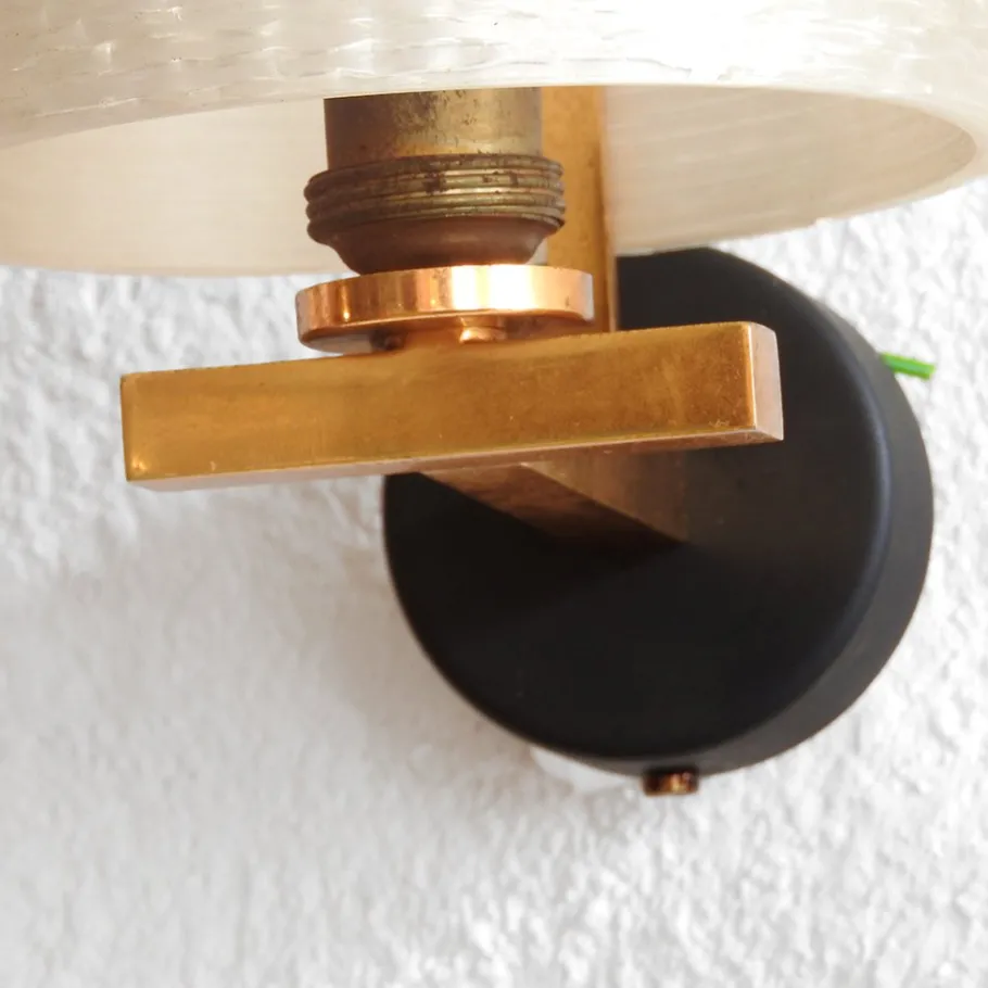 Hot Pamono Mid-Century Modern Sconces by Jean Gandelin, France, 1960s, Set of 2