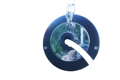 New Pamono Mid-Century Modern Silver Supertube Light by Anders Pehrson for Atelje Lyktan, 1970s