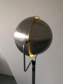 Clearance Pamono Mid-Century Modern Space Age Eclipse Floor Lamp by Raak, 1964