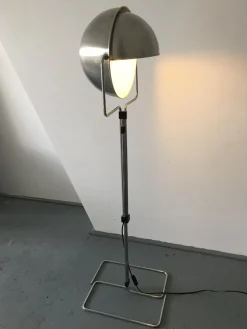 Clearance Pamono Mid-Century Modern Space Age Eclipse Floor Lamp by Raak, 1964