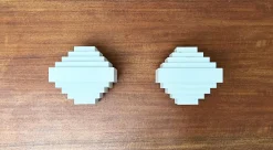 Hot Pamono Mid-Century Modern Space Age Metal Wall Lamps by Jules Wabbes for AB Madsen & E. Larsen, 1960s, Set of 2