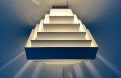 Hot Pamono Mid-Century Modern Space Age Metal Wall Lamps by Jules Wabbes for AB Madsen & E. Larsen, 1960s, Set of 2