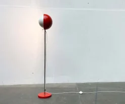 Clearance Pamono Mid-Century Modern Space Age Eclipse Floor Lamp, Germany, 1960s