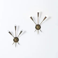 Hot Pamono Mid-Century Modern Sputnik Wall Lights, 1950s