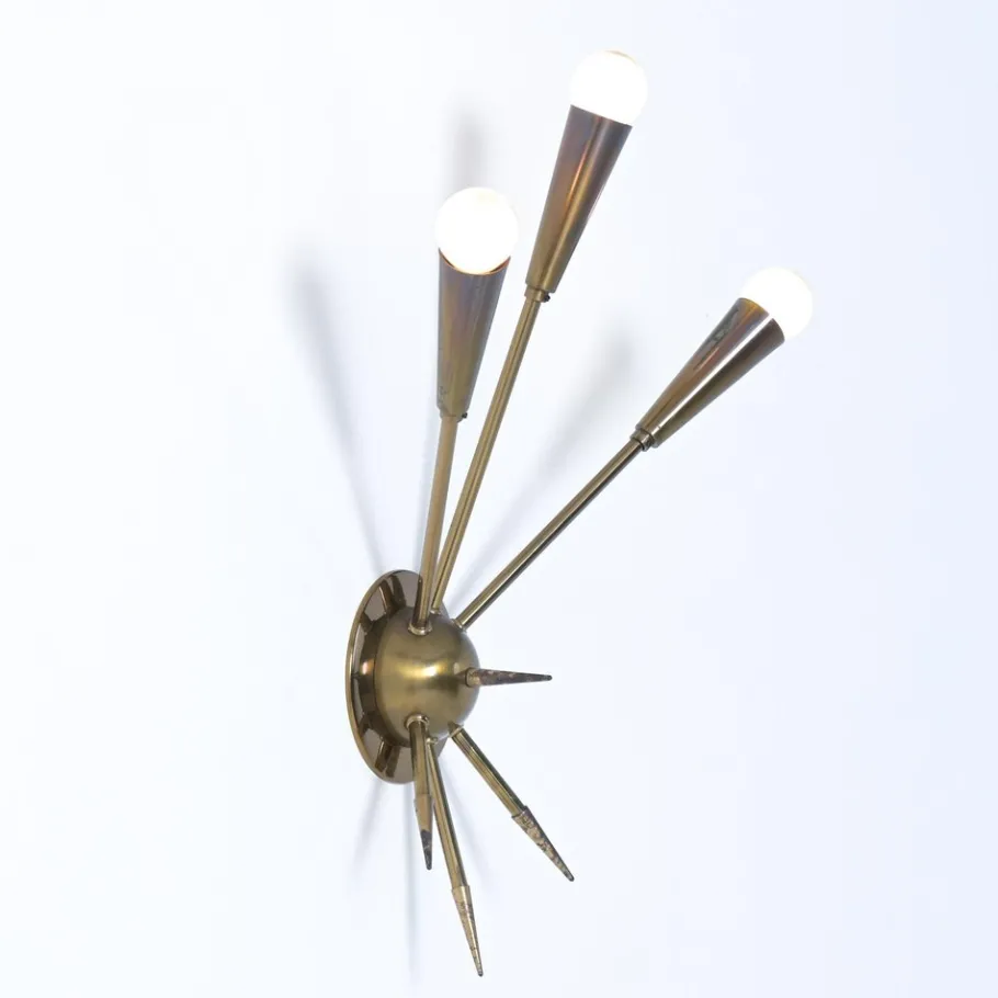 Hot Pamono Mid-Century Modern Sputnik Wall Lights, 1950s
