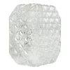 Sale Pamono Mid-Century Modern Square Clear Glass Flush Mount