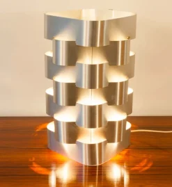 Pamono Mid-Century Modern Table Lamp by Max Suaze, 1970