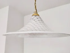 Clearance Pamono Mid-Century Modern Vetri Murano Glass Lamp, Italy, 1960s