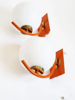 Best Pamono Mid-Century Modern Wall Lamp from Molecs, Vienna, Austria, 1960s, Set of 2