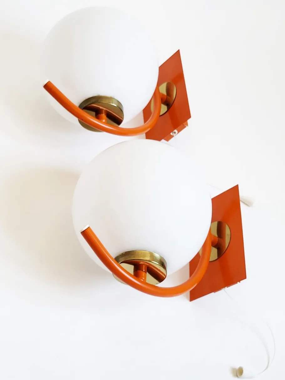 Best Pamono Mid-Century Modern Wall Lamp from Molecs, Vienna, Austria, 1960s, Set of 2