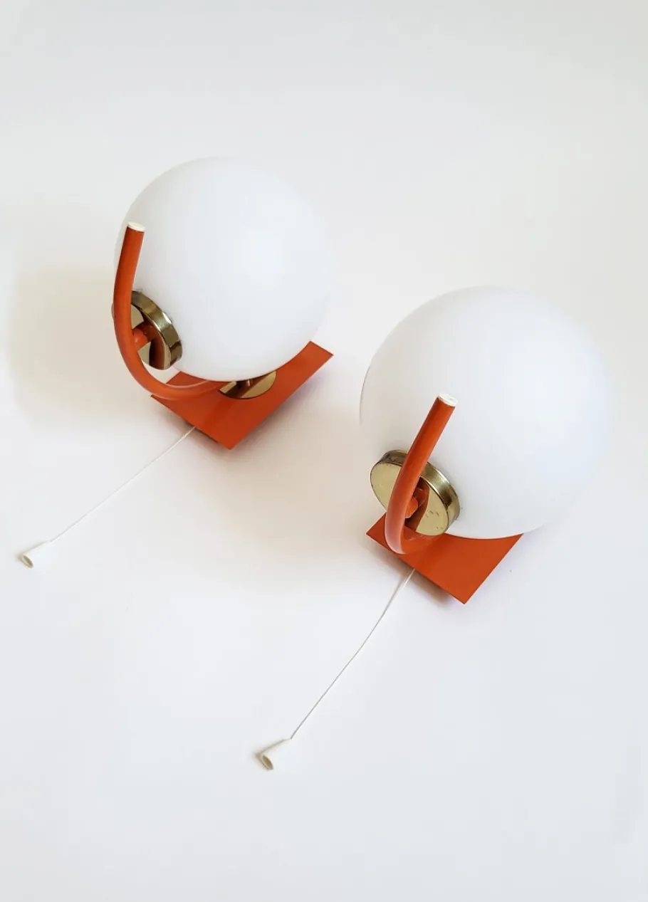 Best Pamono Mid-Century Modern Wall Lamp from Molecs, Vienna, Austria, 1960s, Set of 2