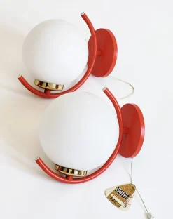 Sale Pamono Mid-Century Modern Wall Lamps, 1960s, Set of 2