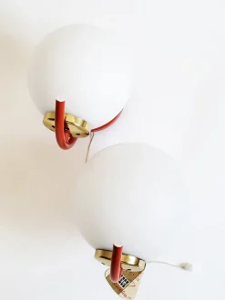 Sale Pamono Mid-Century Modern Wall Lamps, 1960s, Set of 2