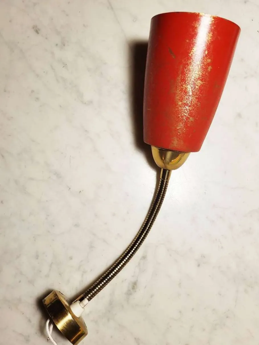 New Pamono Mid-Century Modern Wall Light, 1950s