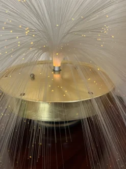 Sale Pamono Mid-Century Multicolored Fiber Optic Rotating Lamp, 1960s