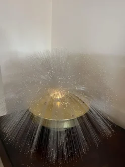 Sale Pamono Mid-Century Multicolored Fiber Optic Rotating Lamp, 1960s