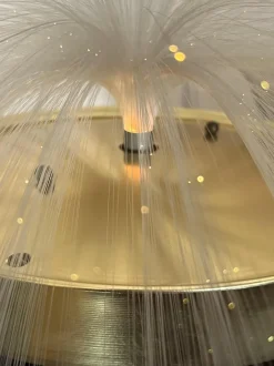 Sale Pamono Mid-Century Multicolored Fiber Optic Rotating Lamp, 1960s