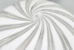 Best Pamono Mid-Century Murano Glass and Metal Table Lamps by F. Fabbian, Italy, 1970s, Set of 2