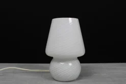 Best Pamono Mid-Century Murano Glass Mushroom Table Lamp, Italy, 1970s