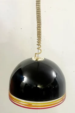 Discount Pamono Mid-Century Murano Glass Suspensions by Roberto Pamio and Renato Toso, Set of 2