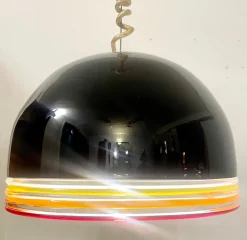 Discount Pamono Mid-Century Murano Glass Suspensions by Roberto Pamio and Renato Toso, Set of 2