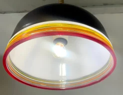 Discount Pamono Mid-Century Murano Glass Suspensions by Roberto Pamio and Renato Toso, Set of 2