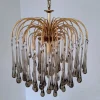 Best Pamono Mid-Century Murano Glass Teardrop Chandelier, 1970s