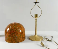 Best Pamono Mid-Century Mushroom Table Lamp from Peil & Putzler, Germany, 1970s