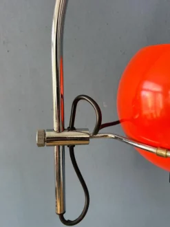 Hot Pamono Mid-Century Orange Arc Eyeball Wall Lamp from Gepo