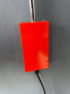 Hot Pamono Mid-Century Orange Arc Eyeball Wall Lamp from Gepo