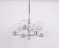 New Pamono Mid-Century Orbital Pendant Lamp attributed to Kaiser Idell / Kaiser Leuchten, Germany, 1970s