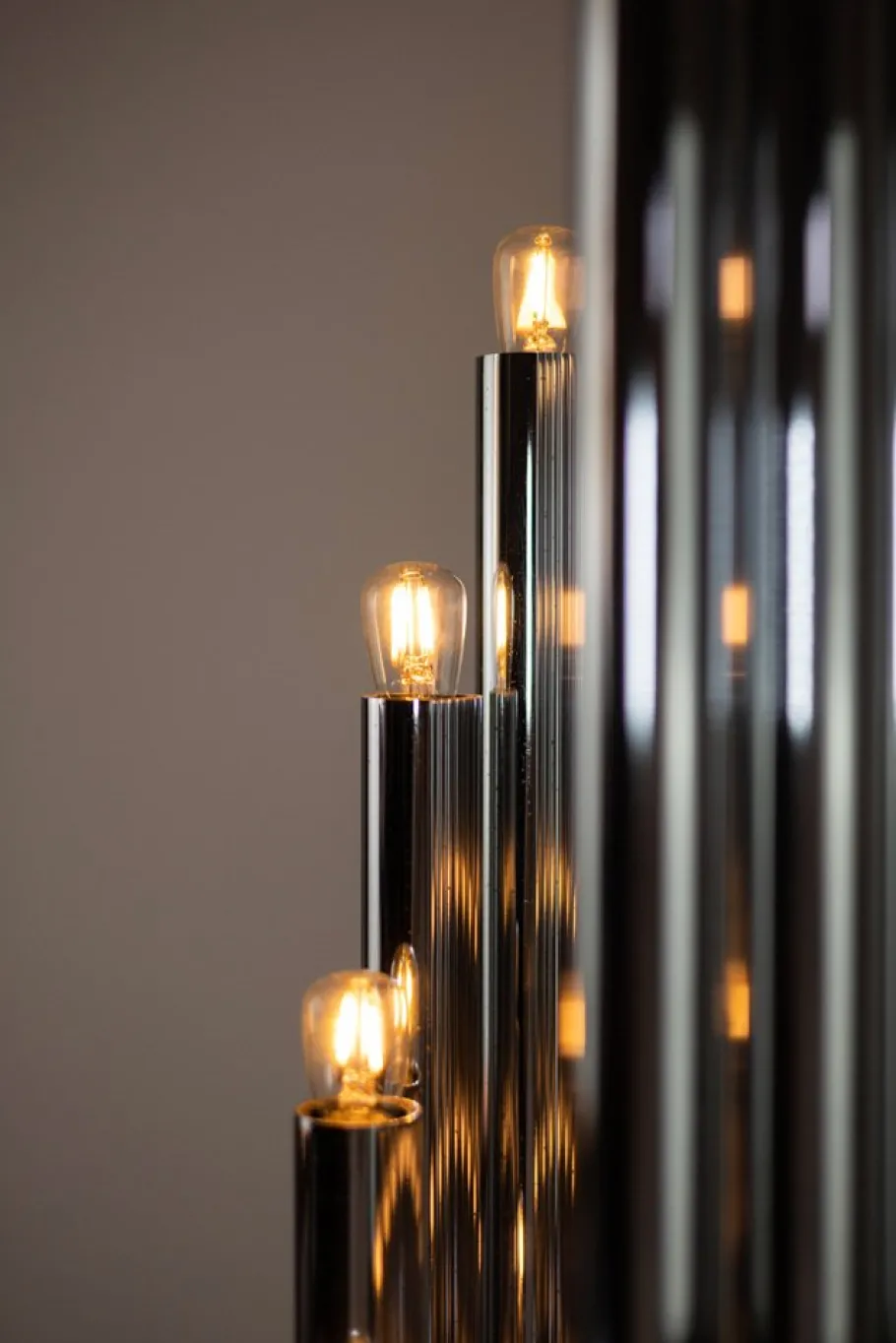 New Pamono Mid-Century Organ Floor Lamp attributed to Goffredo Reggiani for Reggiani, 1970s