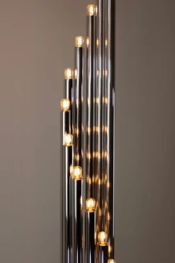 New Pamono Mid-Century Organ Floor Lamp attributed to Goffredo Reggiani for Reggiani, 1970s