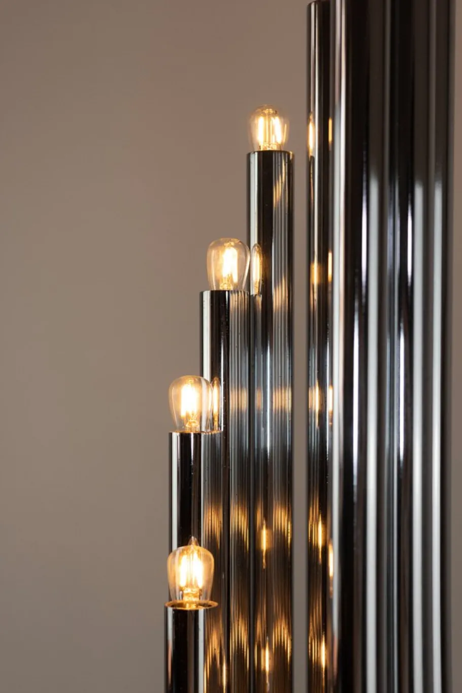 New Pamono Mid-Century Organ Floor Lamp attributed to Goffredo Reggiani for Reggiani, 1970s