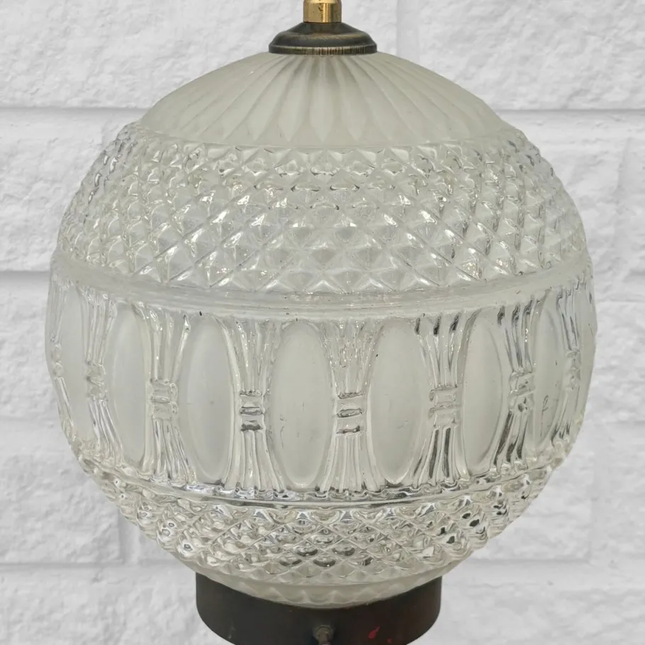 Online Pamono Mid-Century Outdoor Facade Lamp in Copper and Glass, Sweden, 1960s