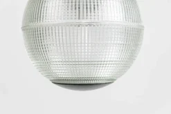 Clearance Pamono Mid-Century Parisian Holophane Globe Street Light