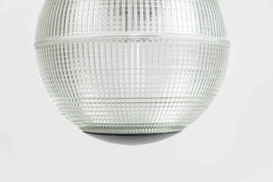 Clearance Pamono Mid-Century Parisian Holophane Globe Street Light