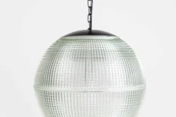 Clearance Pamono Mid-Century Parisian Holophane Globe Street Light